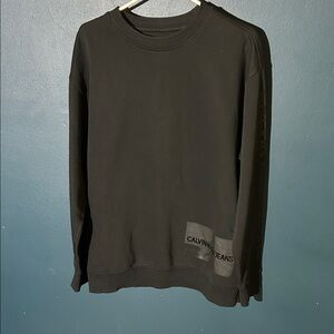 Calvin Klein Black Crewneck Sweater